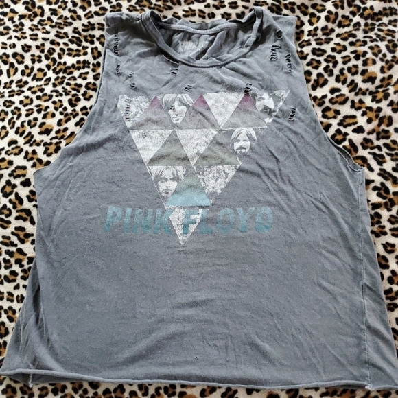 Pink Floyd distressed tank top - Picture 1 of 5
